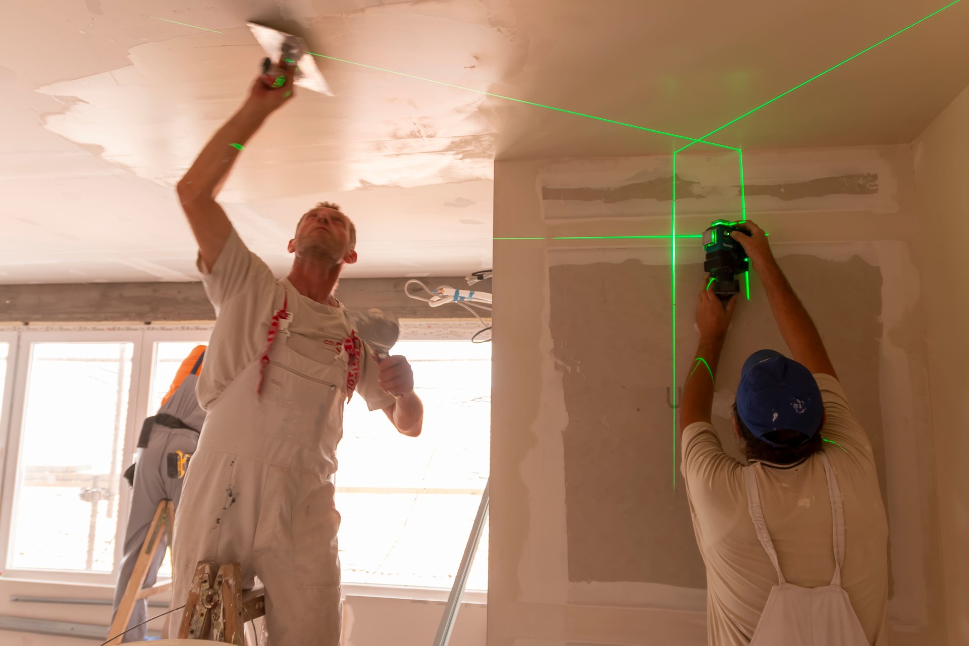 Construction or renovation of apartments